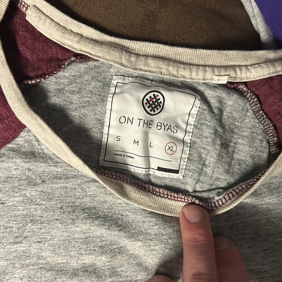 PACSUN. “ON THE BYAS” Drop-Cut T-Shirts. 2 for 1 - Picture 5 of 5